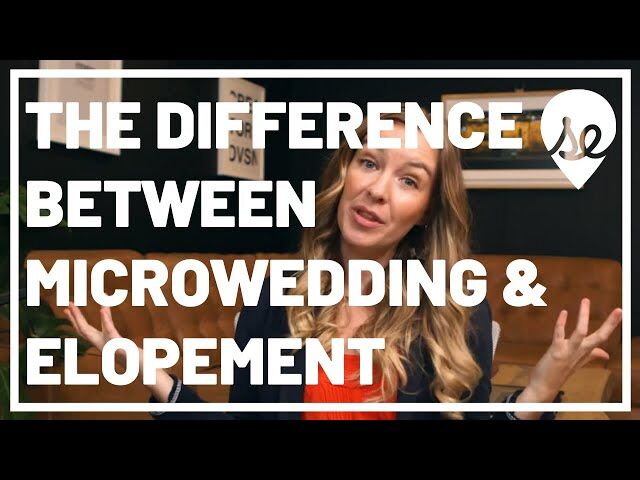 The Difference Between a Micro Wedding & Elopement Wedding