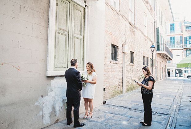 Pirate Alley, elopement venue in New Orleans