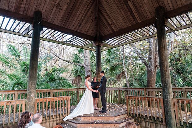 Gazebo at Langford Park, a Florida small wedding venue