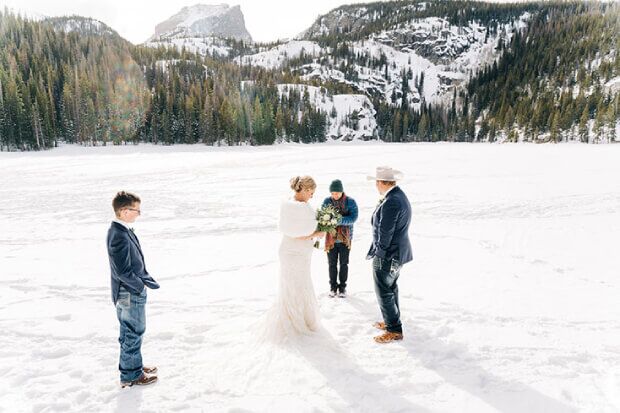 Bear Lake, elopement venue in Colorado