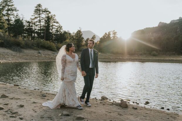 Copeland Lake, elopement venue in Colorado