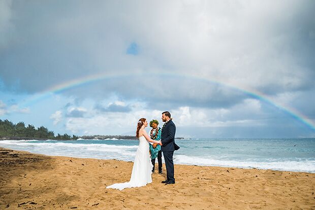 DT Fleming Beach, elopement venue in Maui