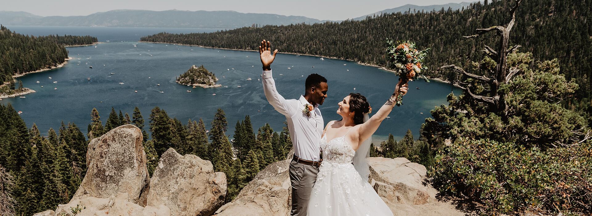 A Lake Tahoe elopement