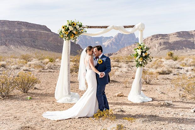Desert Love at Cactus Joe's, elopement venue in Las Vegas